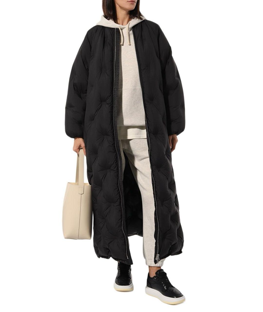 ADD Черный полиамидовый пуховик, фото 5