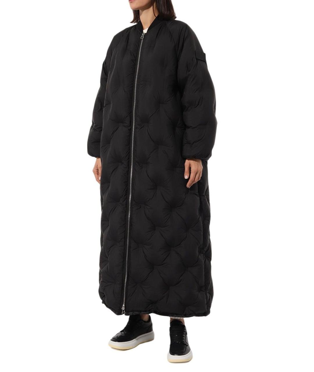 ADD Черный полиамидовый пуховик, фото 3