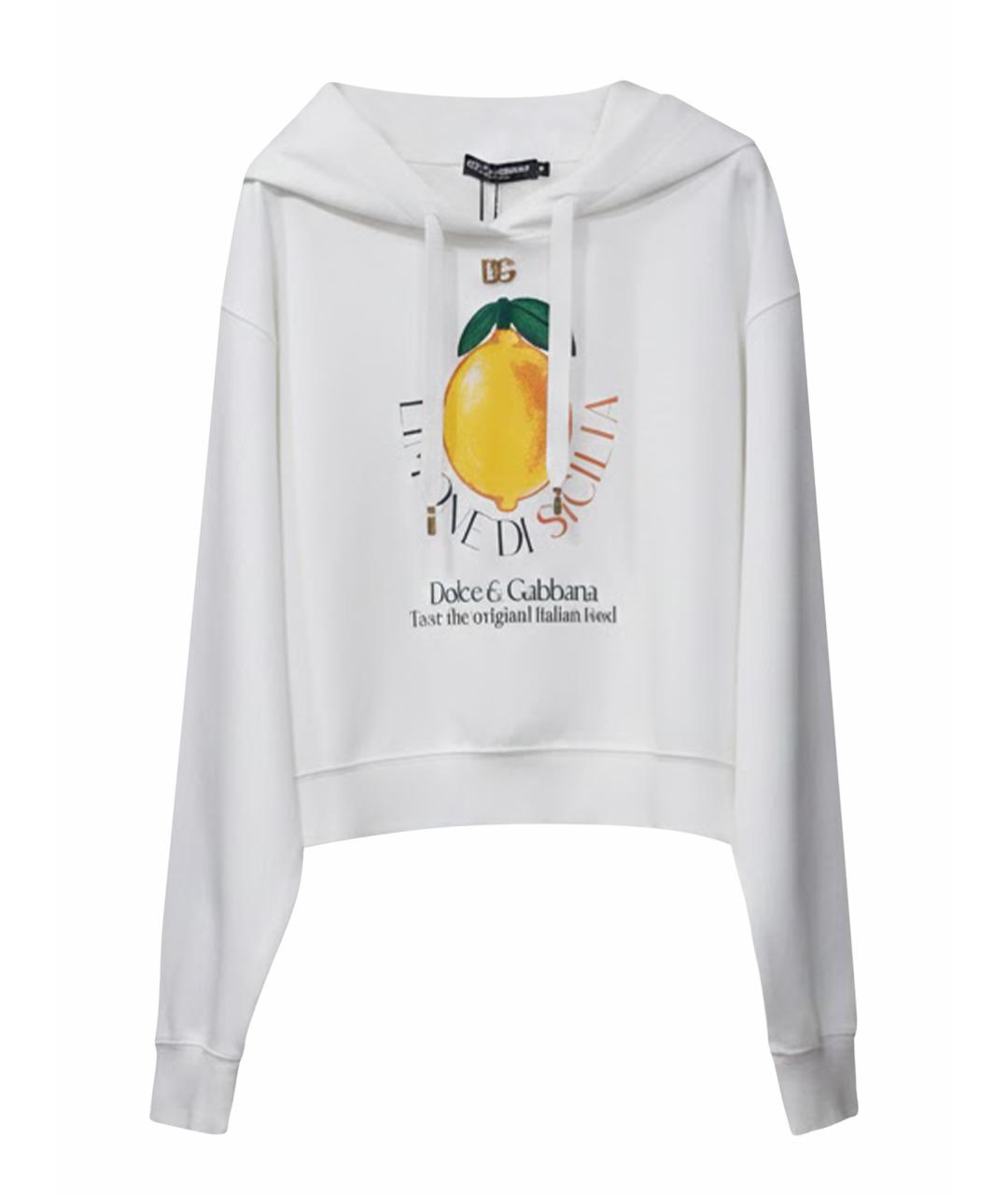 DOLCE&GABBANA Белый хлопковый костюм с брюками, фото 1