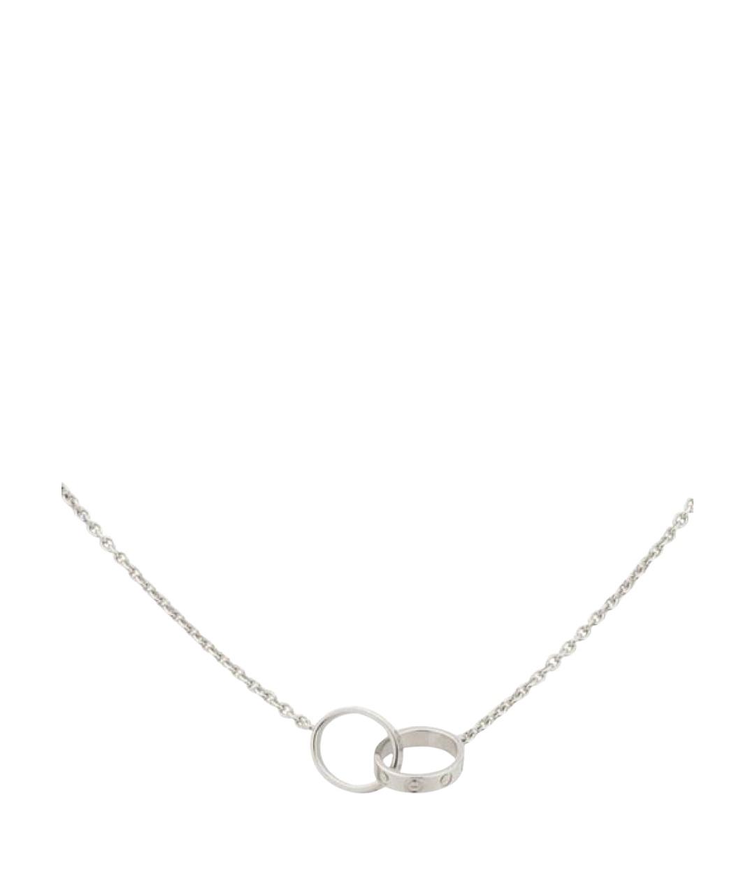 CARTIER Серебряная подвеска из белого золота, фото 1