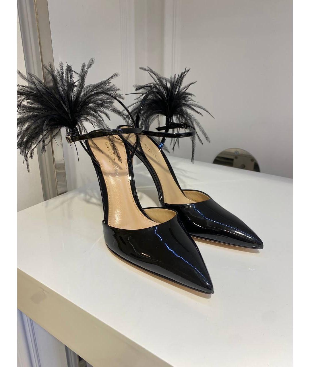 GIANVITO ROSSI Черные туфли, фото 2