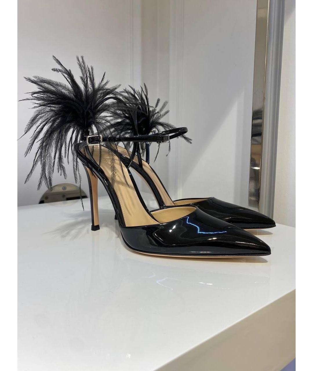 GIANVITO ROSSI Черные туфли, фото 5