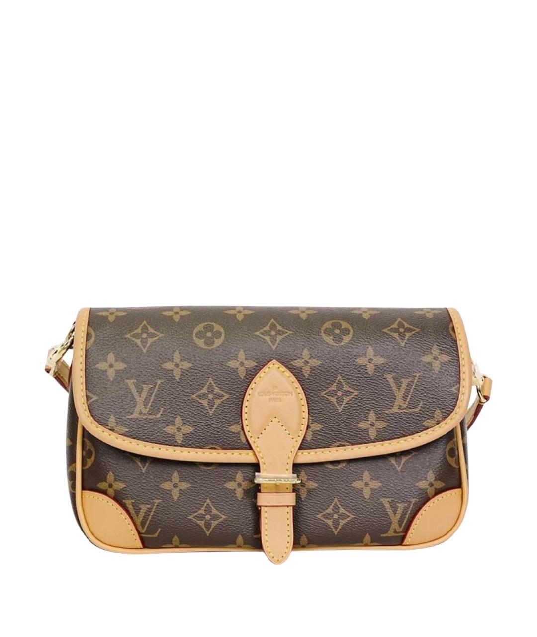 LOUIS VUITTON Коричневая сумка через плечо, фото 1