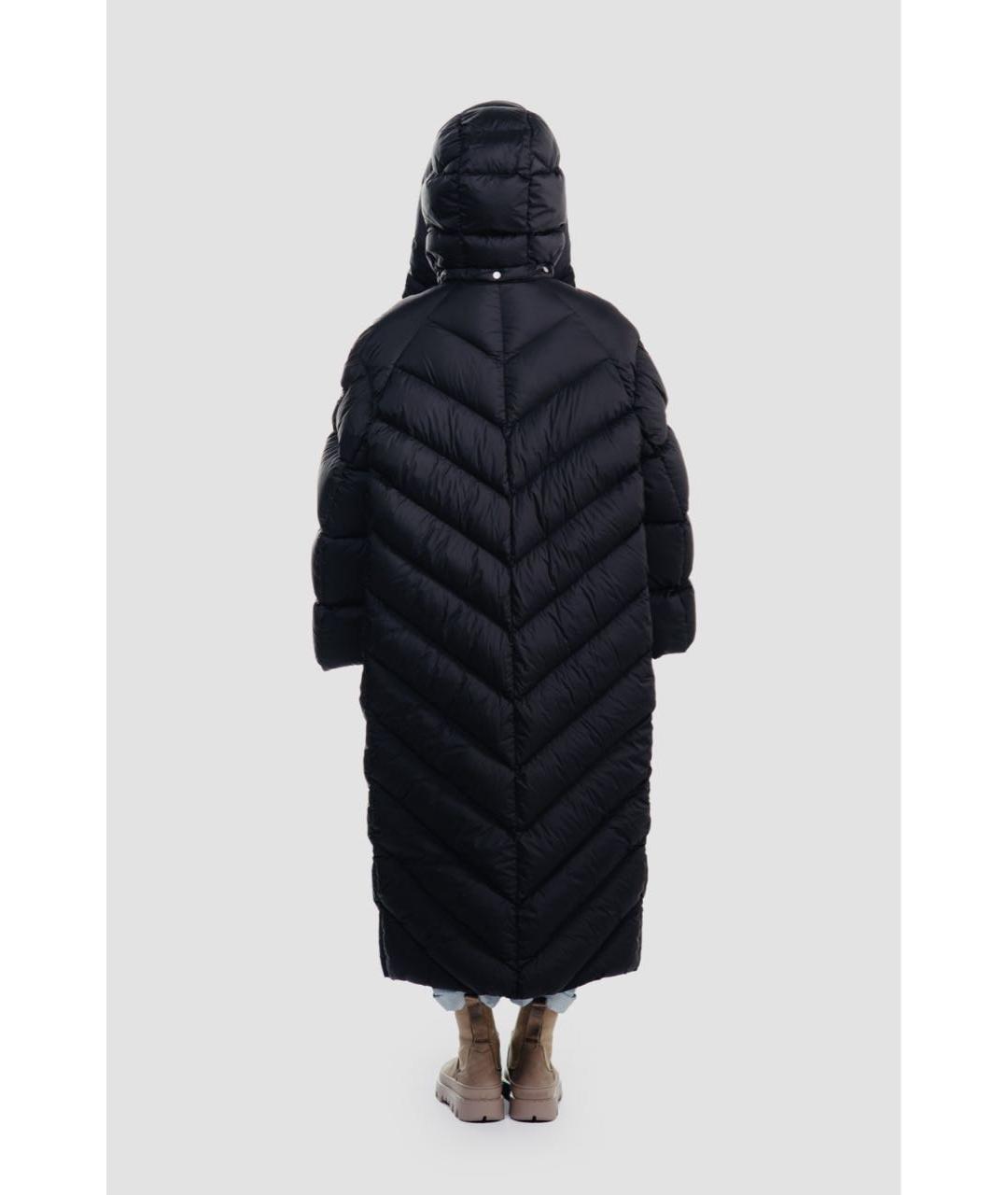 ADD Черный полиамидовый пуховик, фото 2