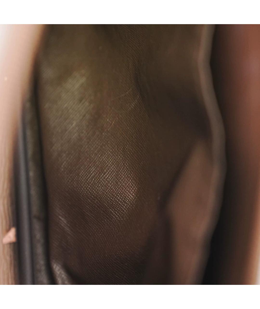 BURBERRY Бежевая тканевая сумка с короткими ручками, фото 8