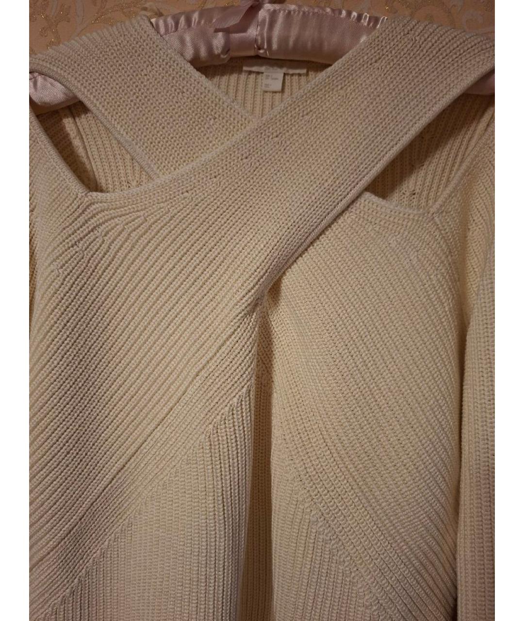 COS Белый хлопковый джемпер / свитер, фото 4