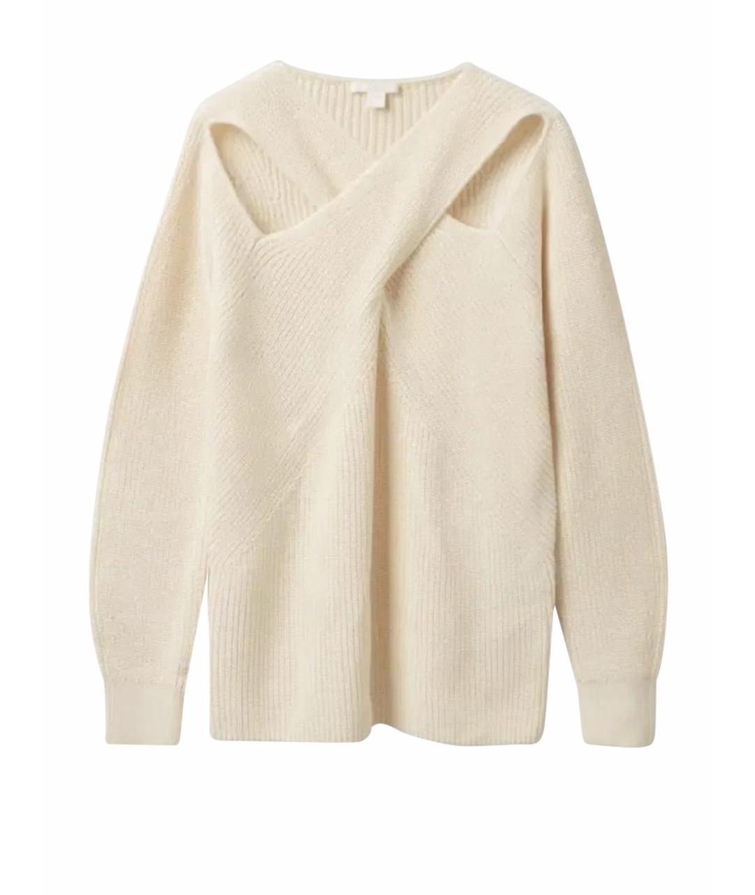 COS Белый хлопковый джемпер / свитер, фото 1