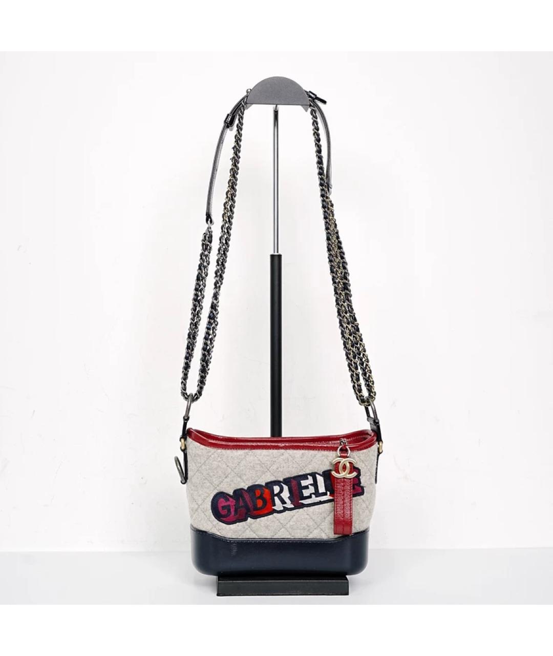 CHANEL Мульти твидовая сумка через плечо, фото 7