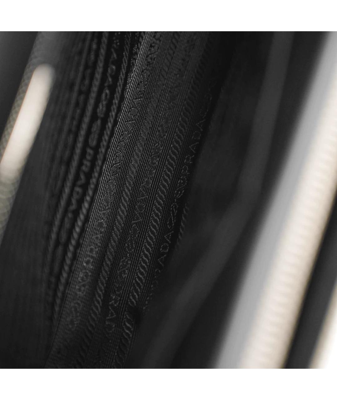 PRADA Черная кожаная сумка на плечо, фото 8