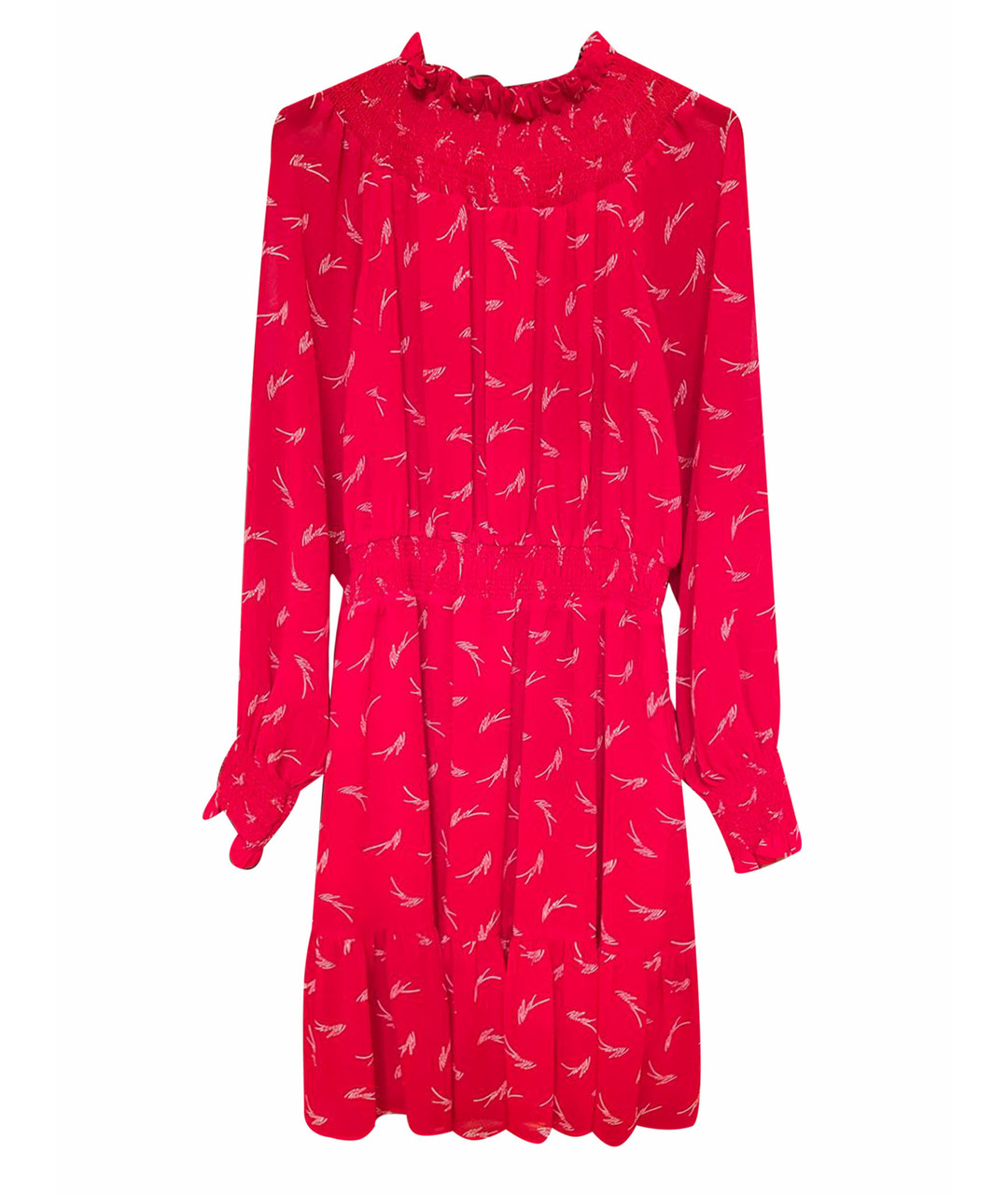 MICHAEL MICHAEL KORS Красное полиэстеровое повседневное платье, фото 1