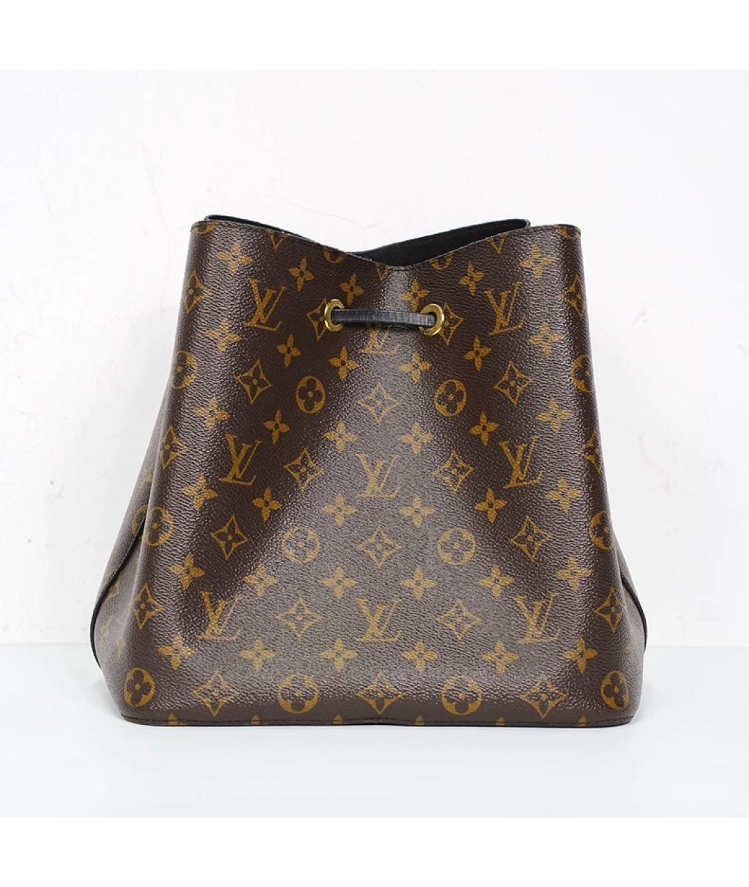 LOUIS VUITTON Коричневая сумка через плечо, фото 3