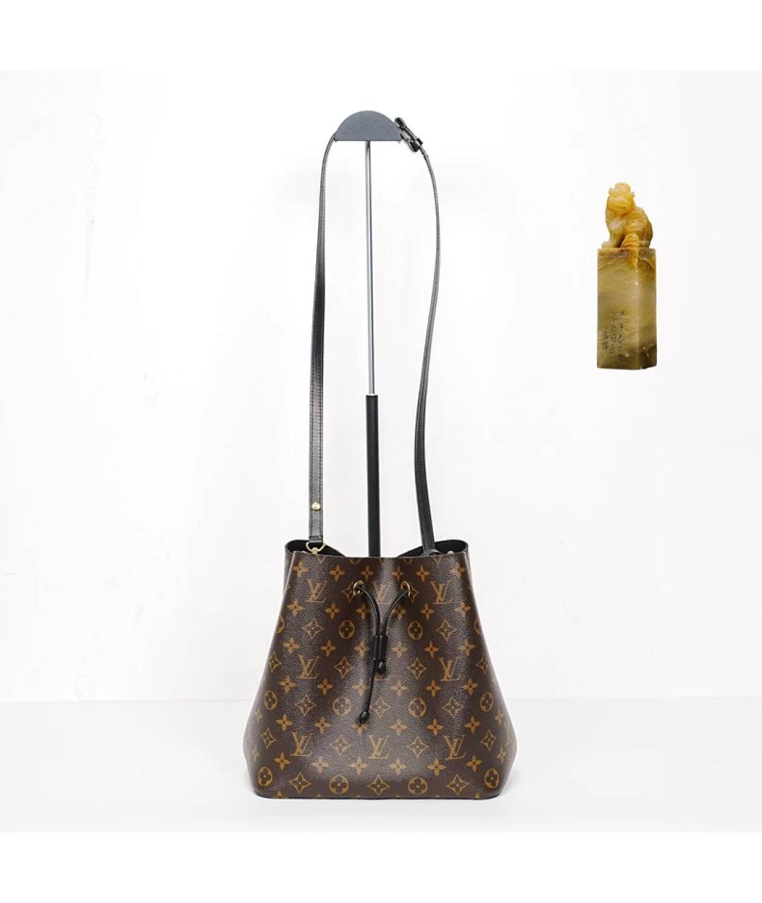 LOUIS VUITTON Коричневая сумка через плечо, фото 9