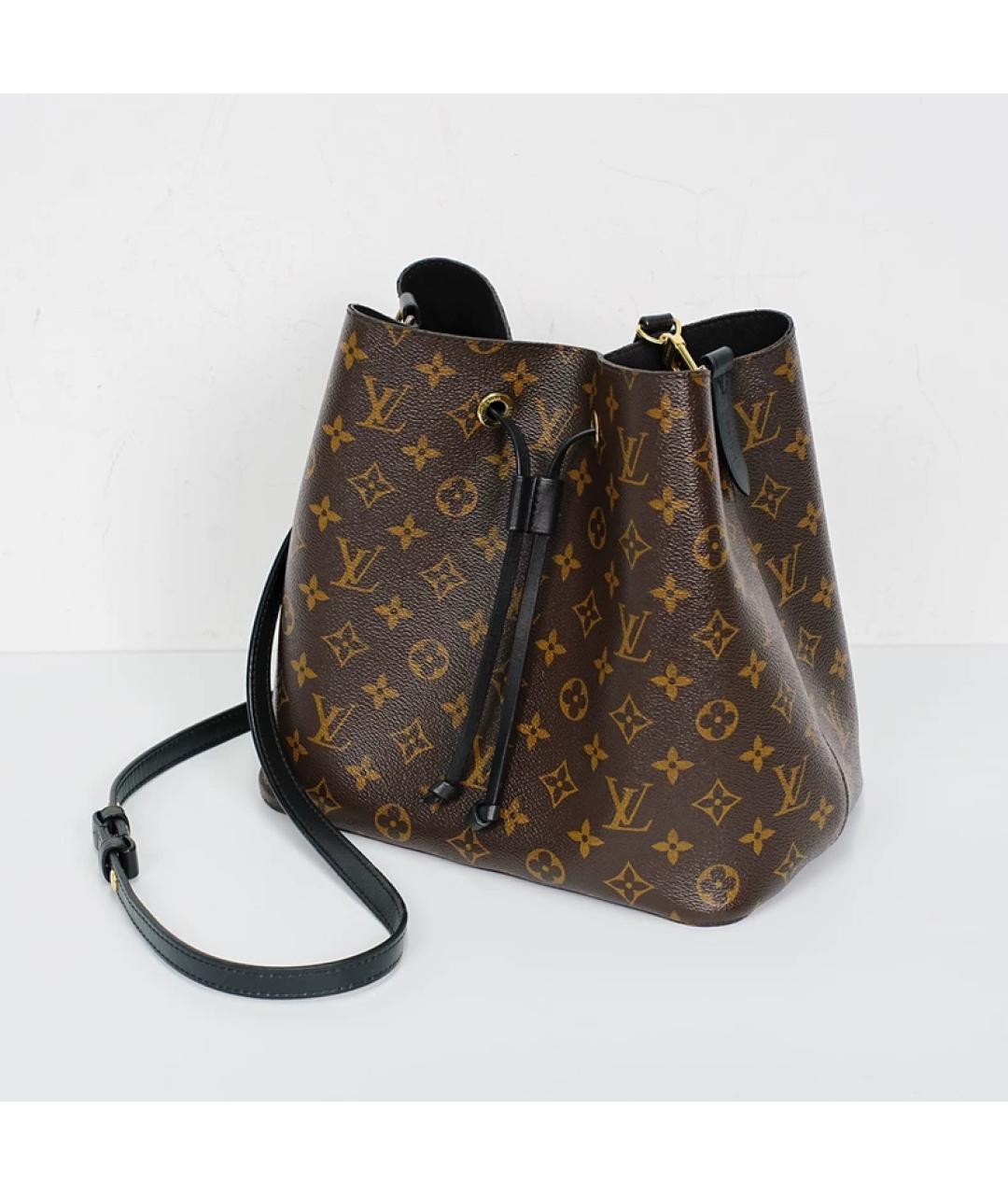 LOUIS VUITTON Коричневая сумка через плечо, фото 10