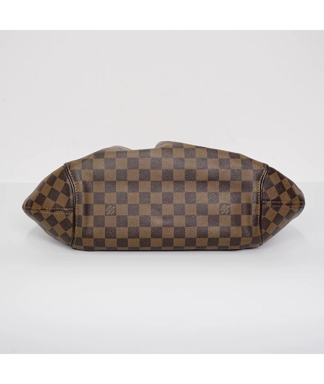 LOUIS VUITTON Коричневая сумка с короткими ручками, фото 5