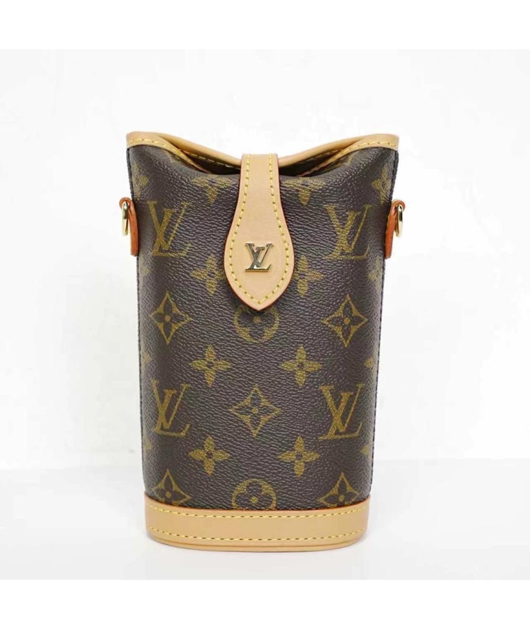 LOUIS VUITTON Коричневая сумка через плечо, фото 10
