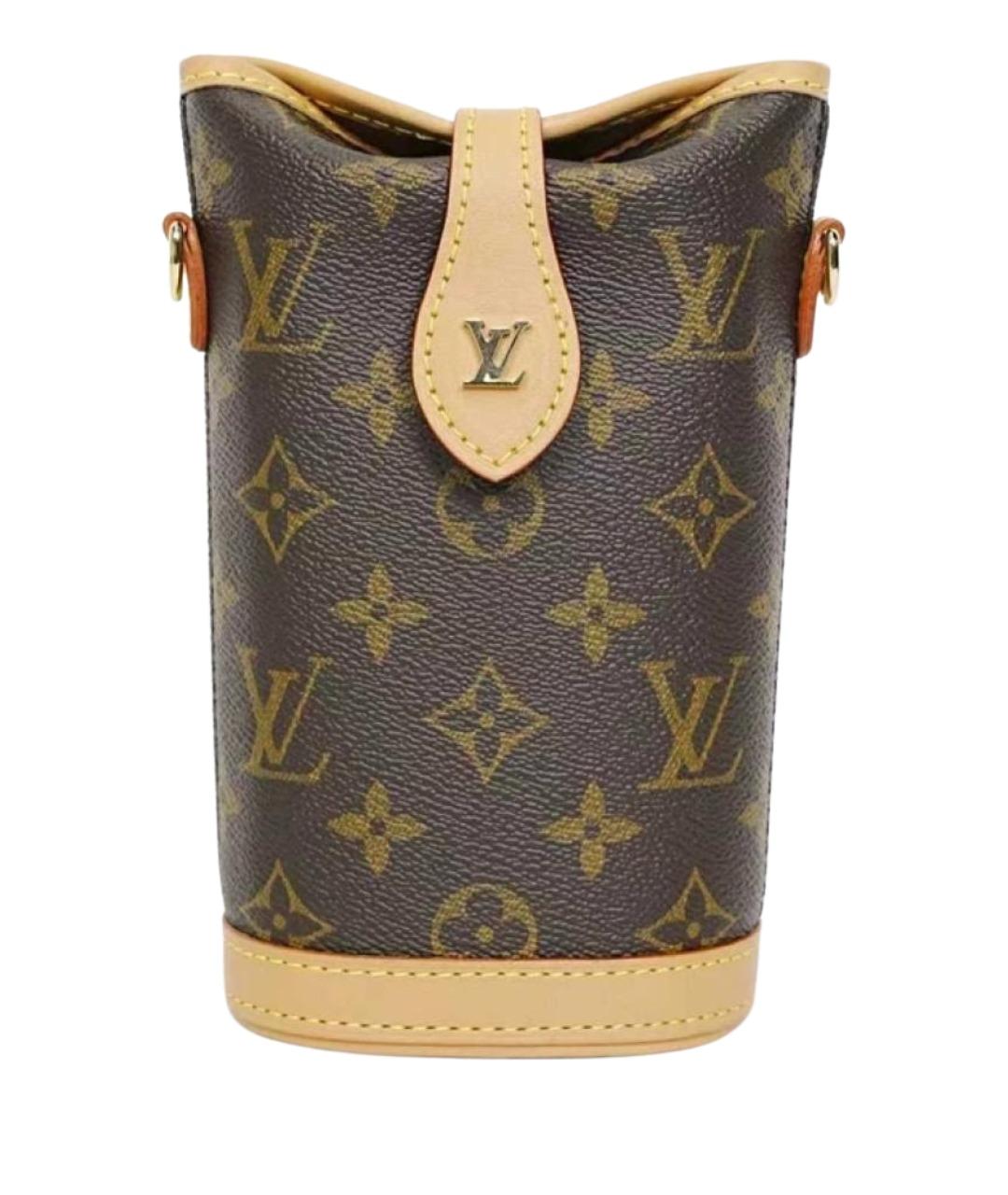 LOUIS VUITTON Коричневая сумка через плечо, фото 1