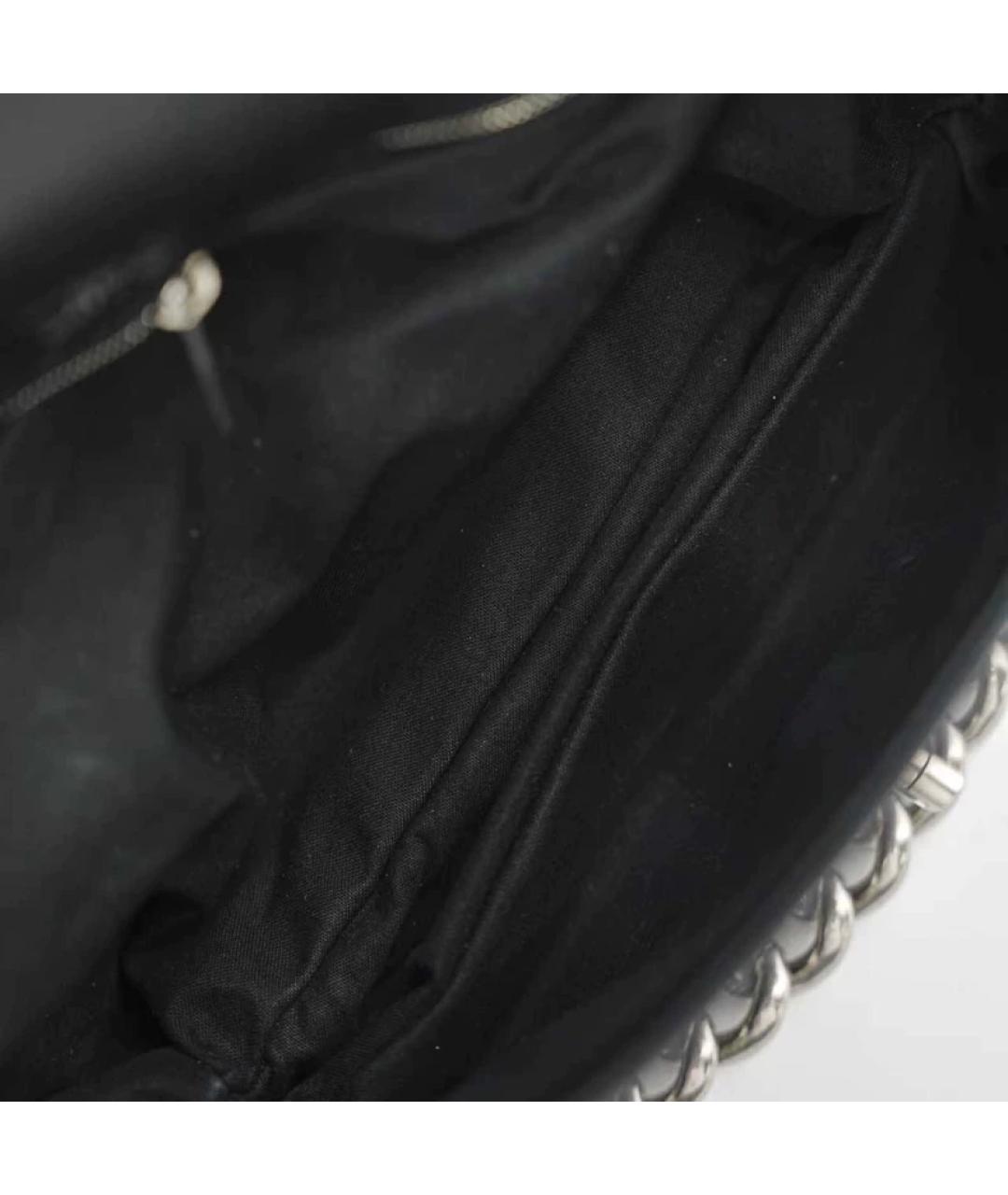 BALENCIAGA Черная кожаная сумка через плечо, фото 8