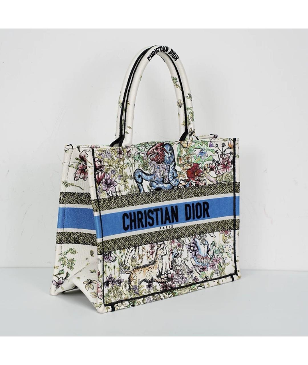 CHRISTIAN DIOR Мульти тканевая сумка с короткими ручками, фото 10