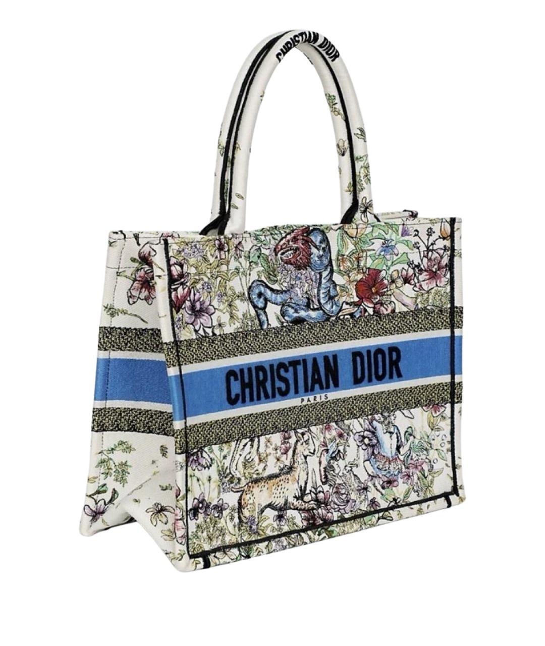 CHRISTIAN DIOR Мульти тканевая сумка с короткими ручками, фото 1