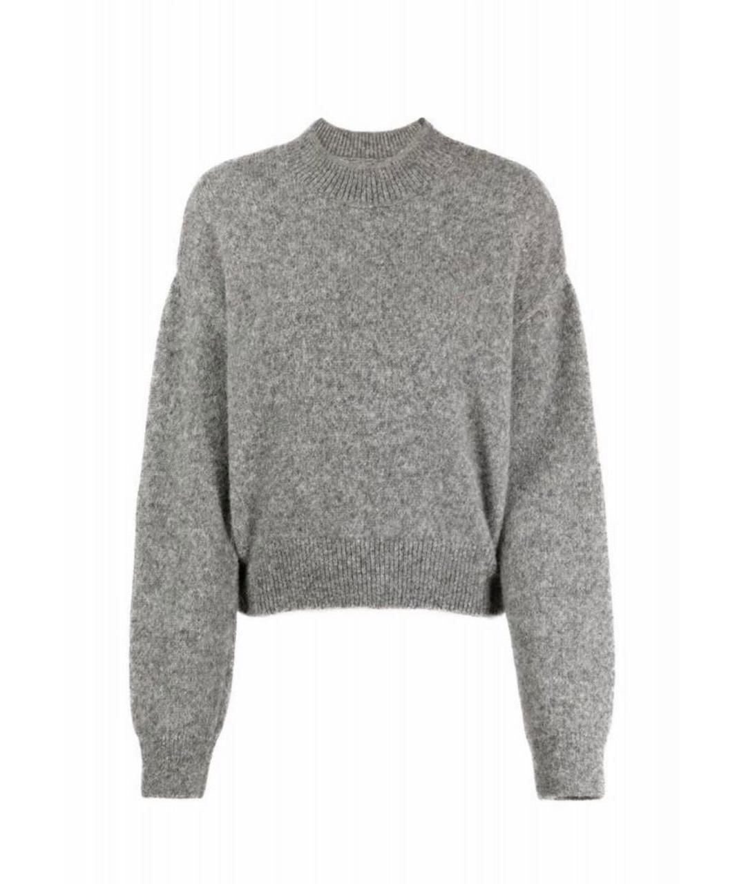 JACQUEMUS Серый шерстяной джемпер / свитер, фото 6