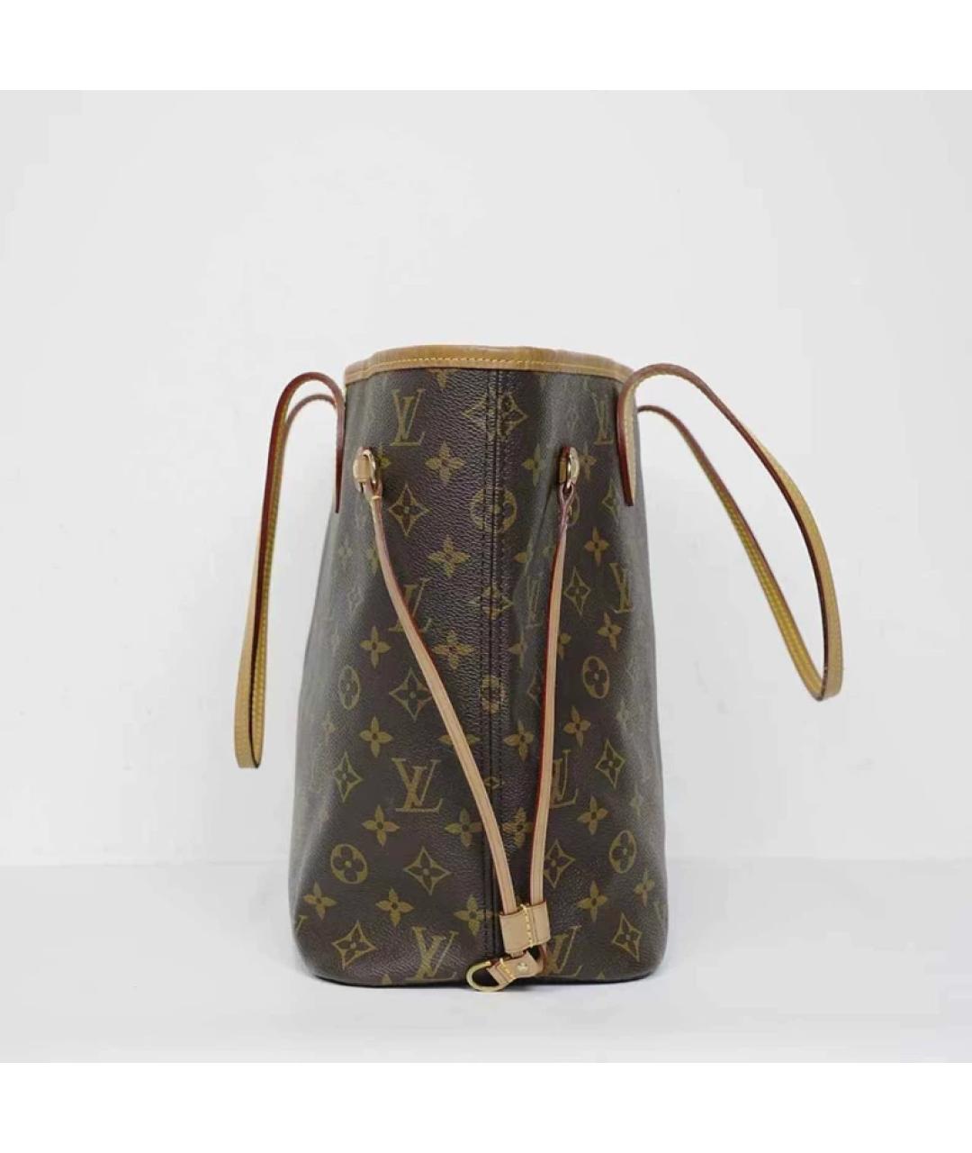 LOUIS VUITTON Коричневая сумка с короткими ручками, фото 6