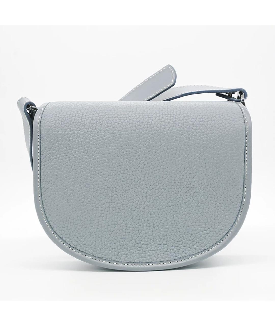 CHRISTIAN DIOR Синяя кожаная сумка через плечо, фото 6