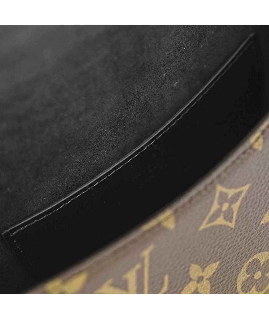 LOUIS VUITTON Коричневая сумка с короткими ручками, фото 8