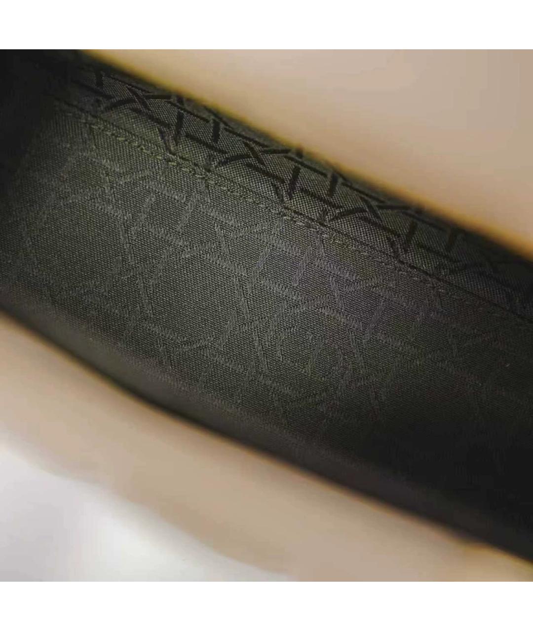 CHRISTIAN DIOR Розовая кожаная сумка с короткими ручками, фото 8