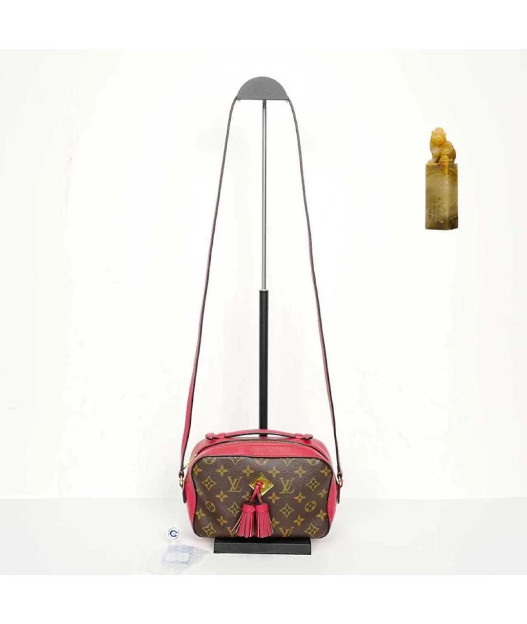 LOUIS VUITTON Коричневая сумка через плечо, фото 9