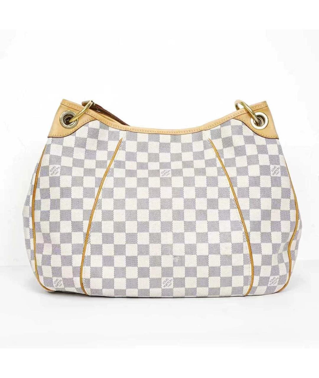 LOUIS VUITTON Бежевая сумка с короткими ручками, фото 7