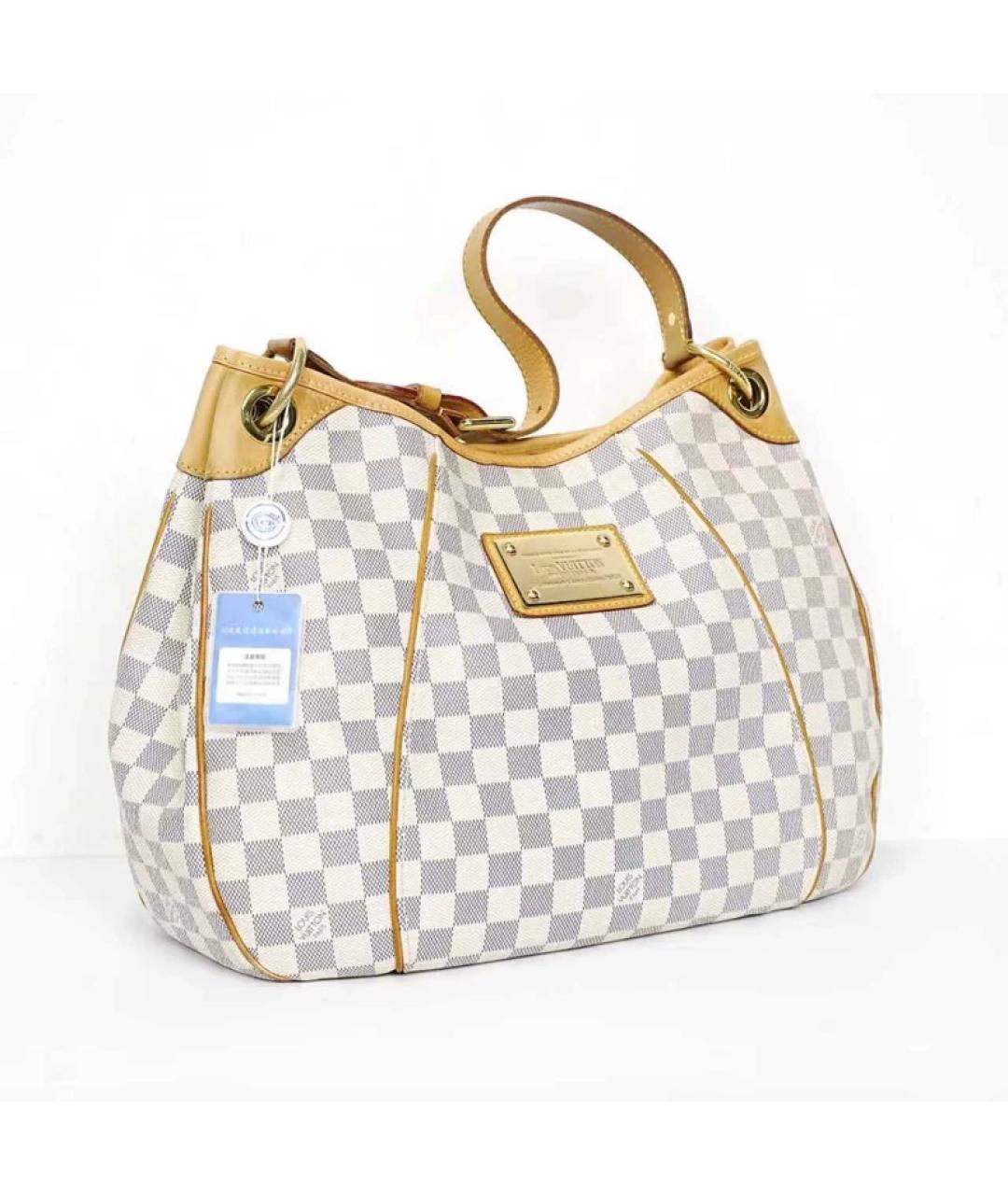 LOUIS VUITTON Бежевая сумка с короткими ручками, фото 3