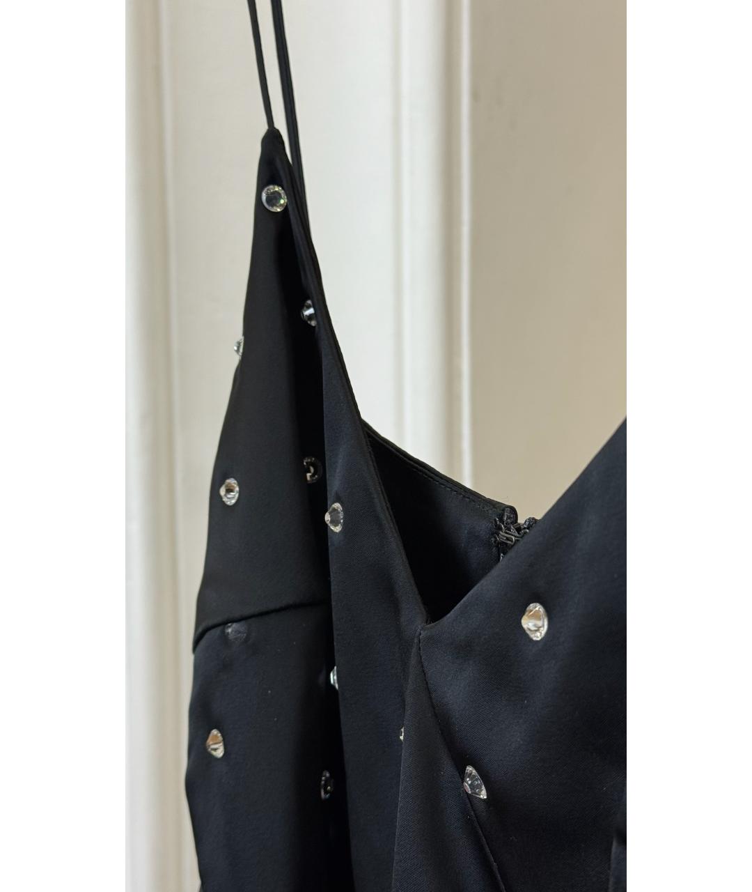 DAVID KOMA Черное вечернее платье, фото 4