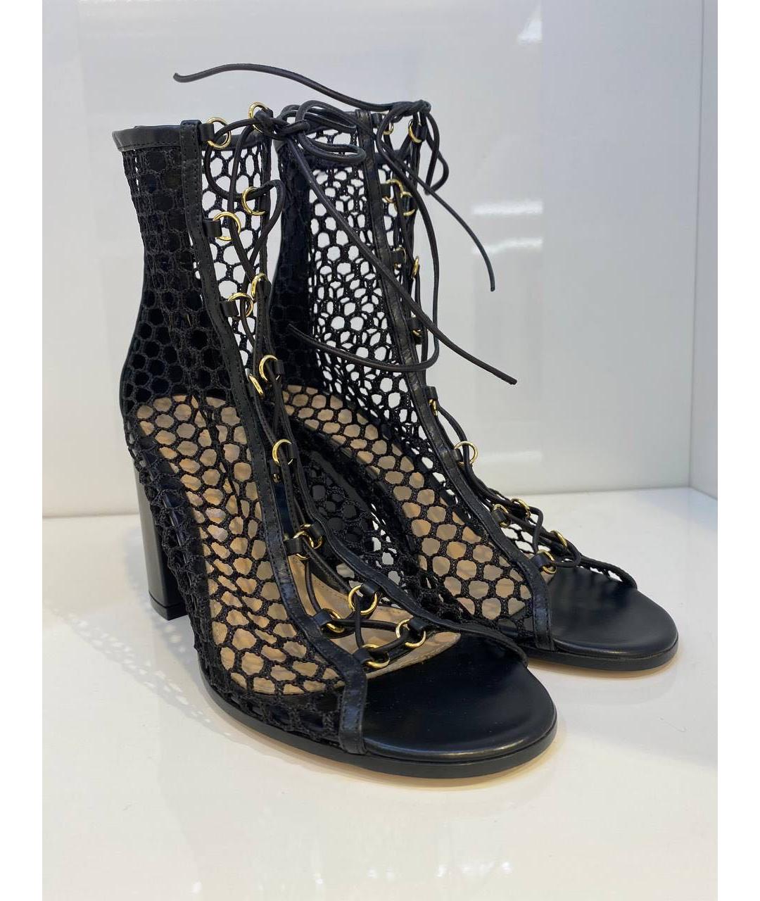 GIANVITO ROSSI Черные босоножки, фото 4