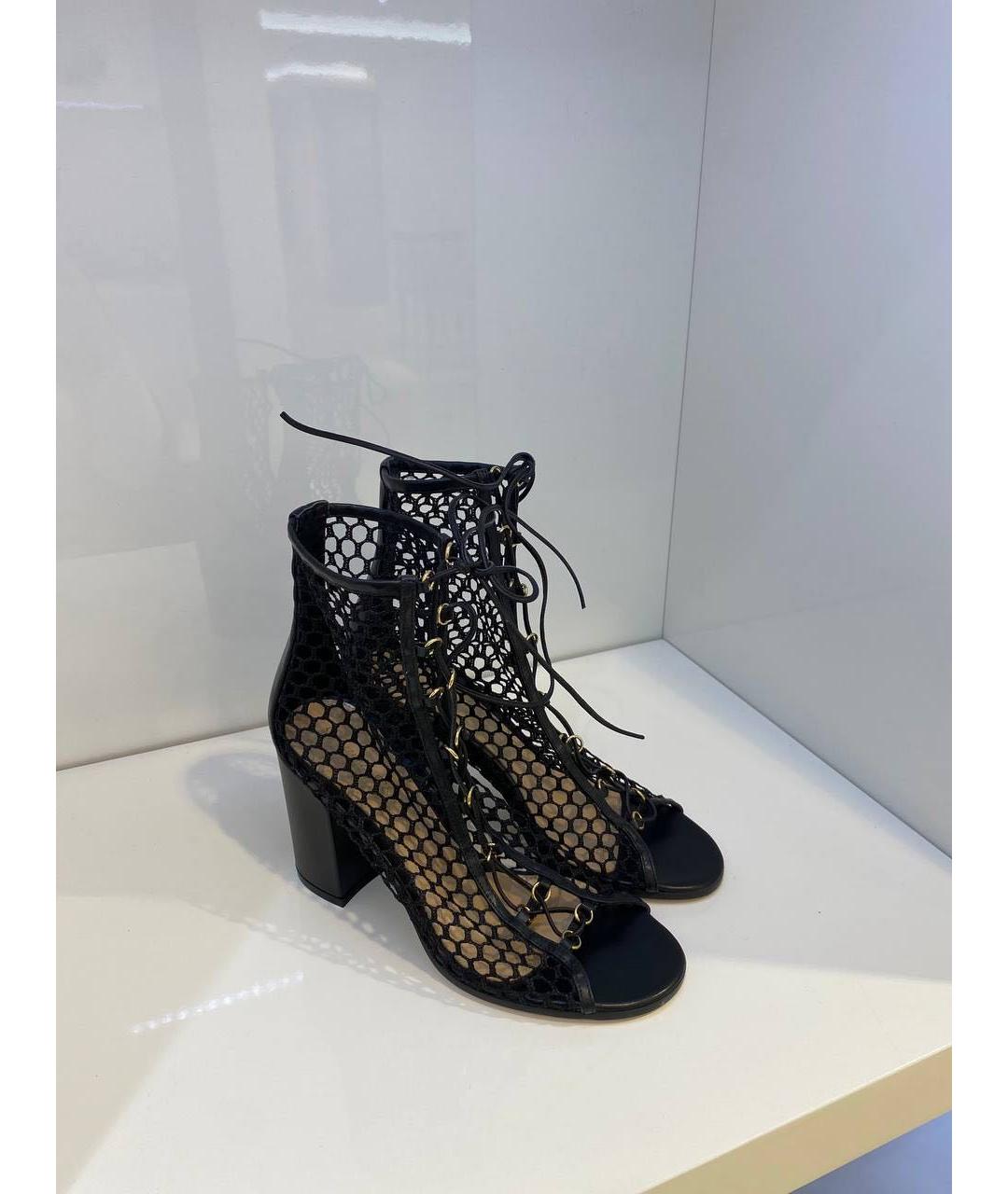 GIANVITO ROSSI Черные босоножки, фото 2