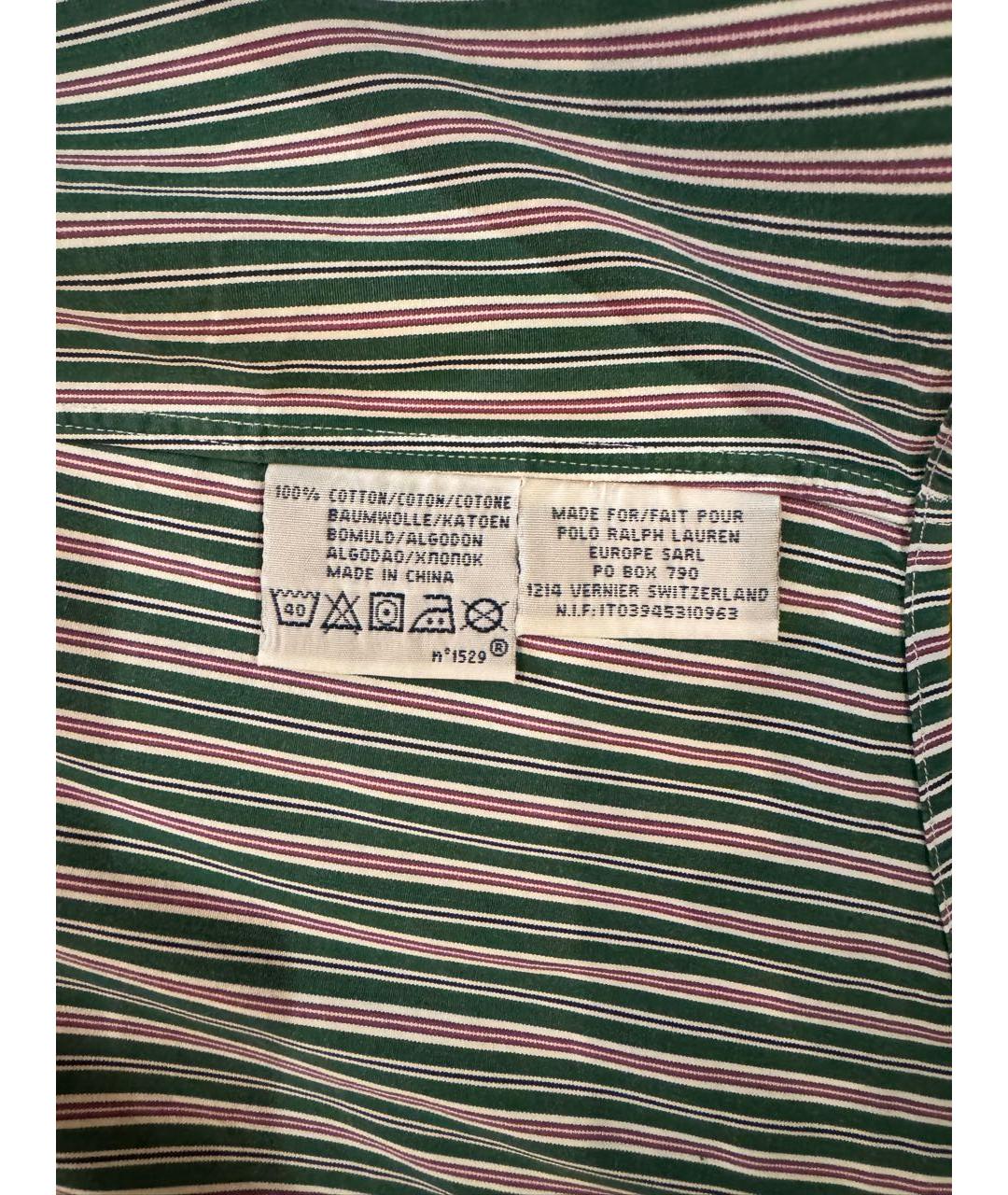 POLO RALPH LAUREN Мульти хлопковая кэжуал рубашка, фото 4