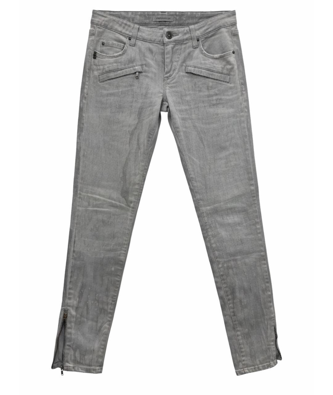 PIERRE BALMAIN Серые прямые джинсы, фото 1