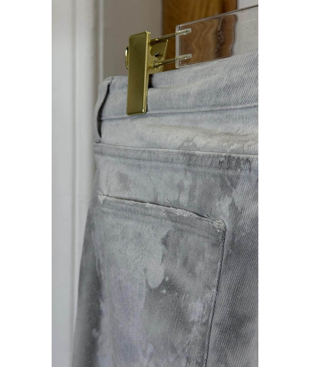 PIERRE BALMAIN Серые прямые джинсы, фото 5