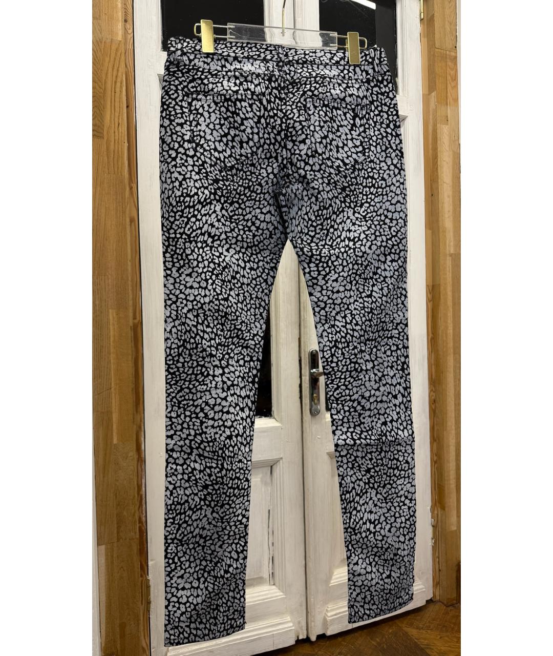 SAINT LAURENT Черные прямые джинсы, фото 2