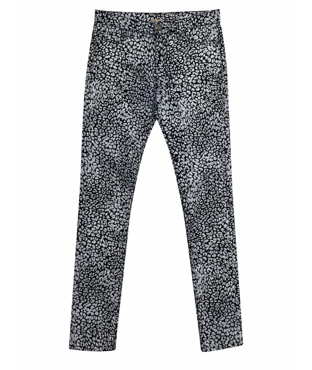 SAINT LAURENT Черные прямые джинсы, фото 1