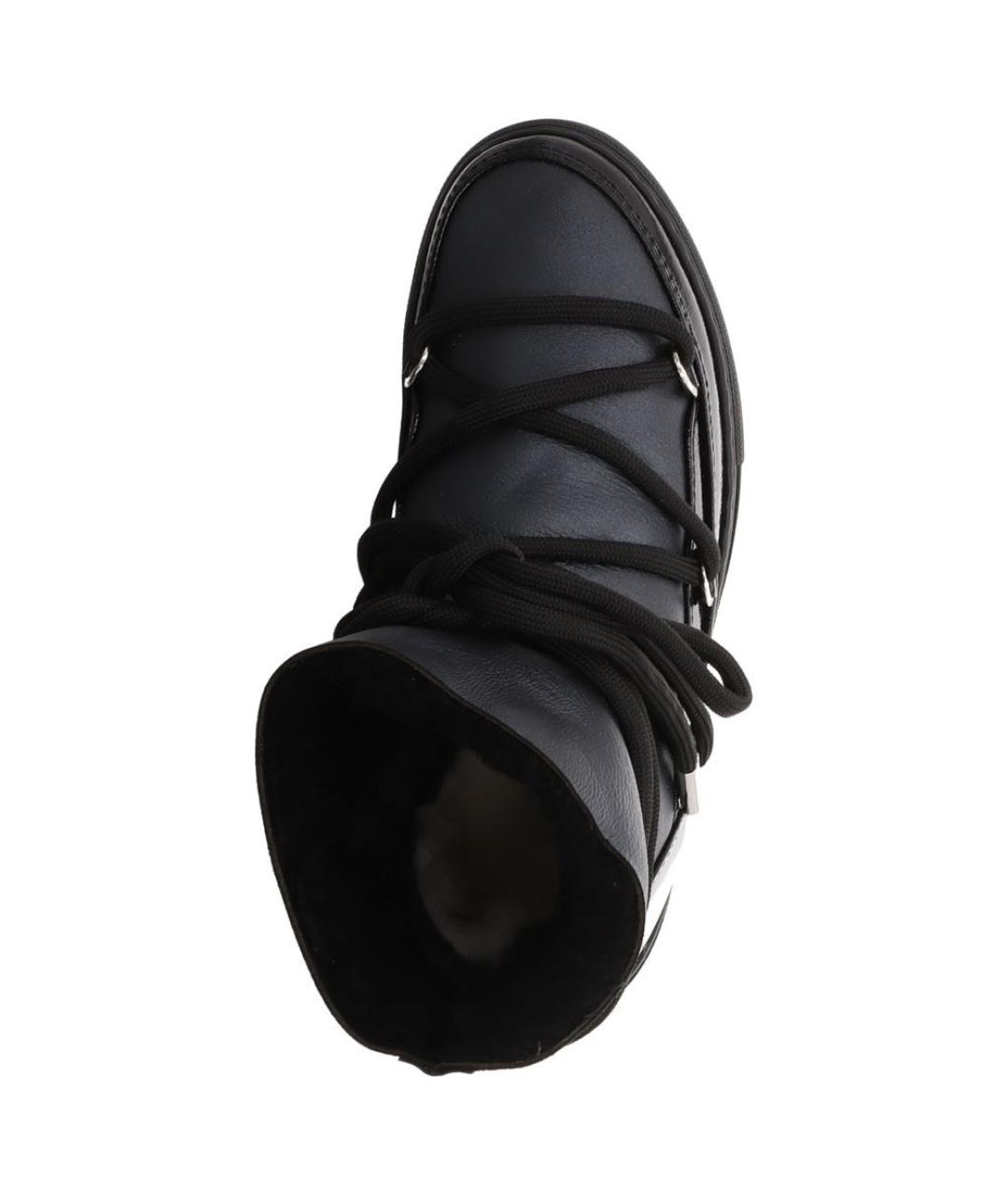 INUIKII Черные кожаные ботинки, фото 3