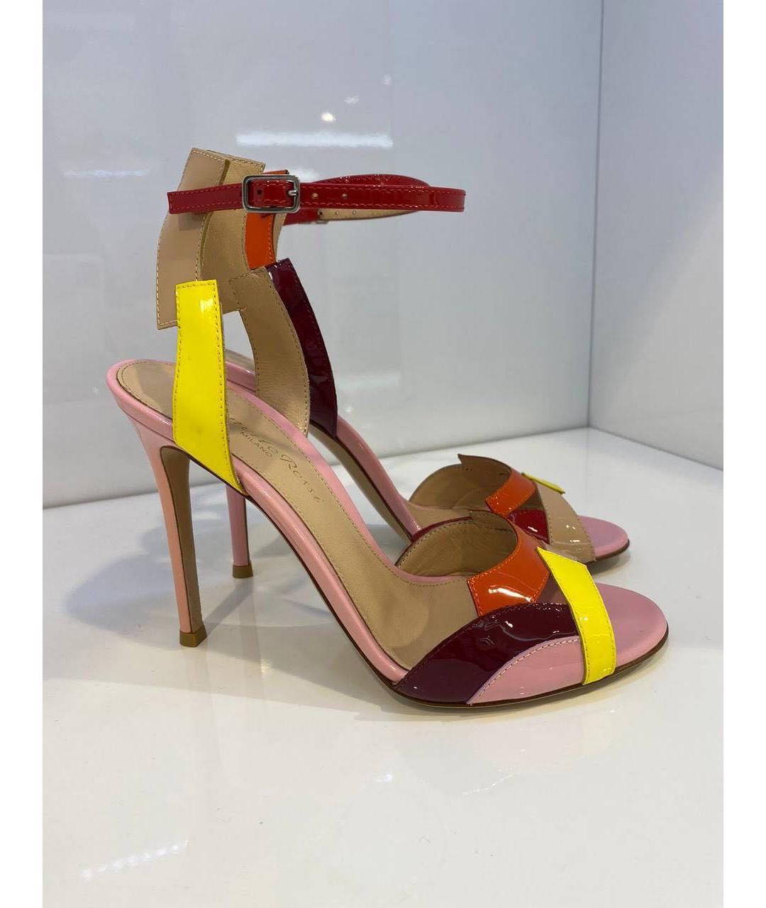 GIANVITO ROSSI Мульти босоножки, фото 4