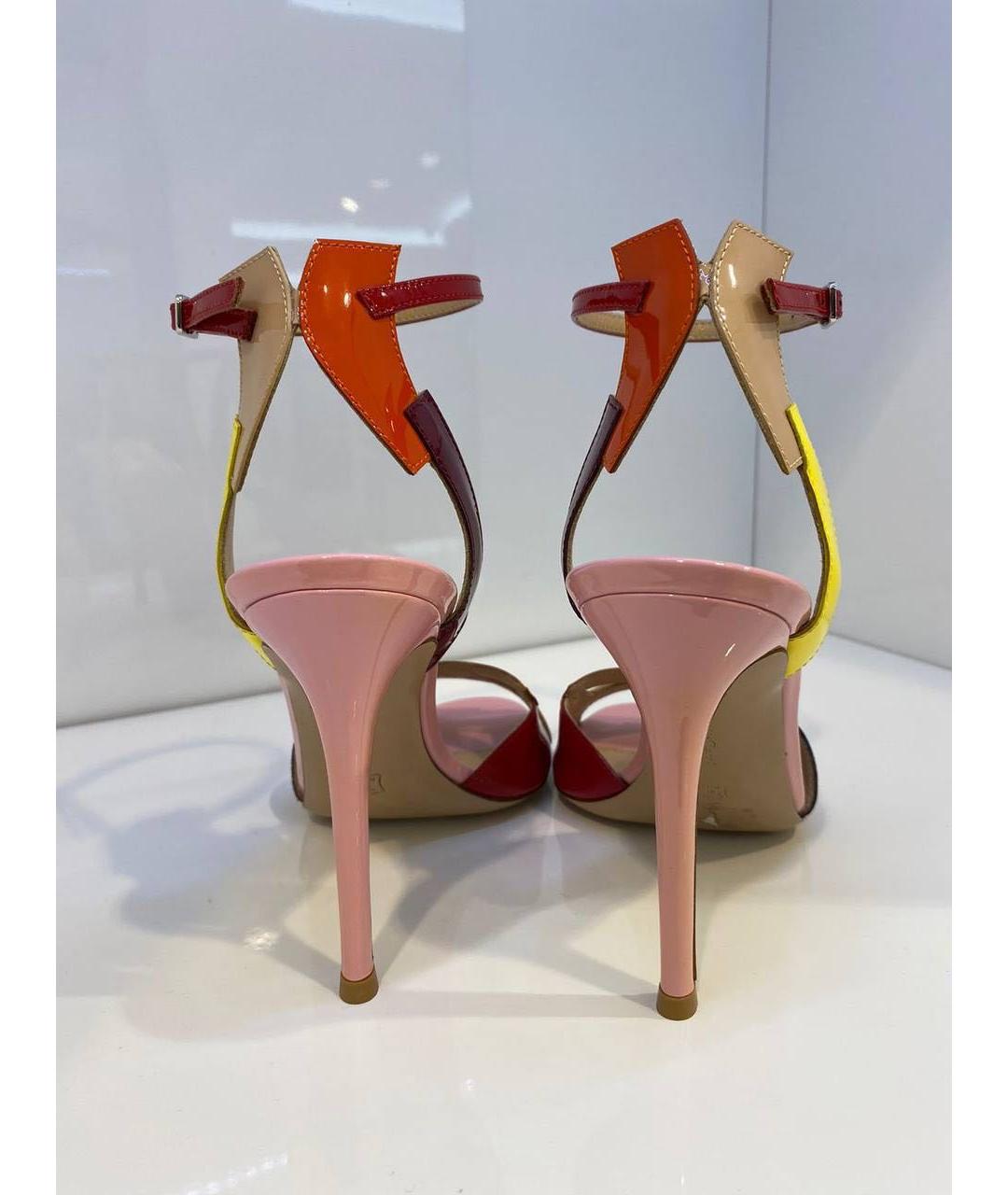 GIANVITO ROSSI Мульти босоножки, фото 3