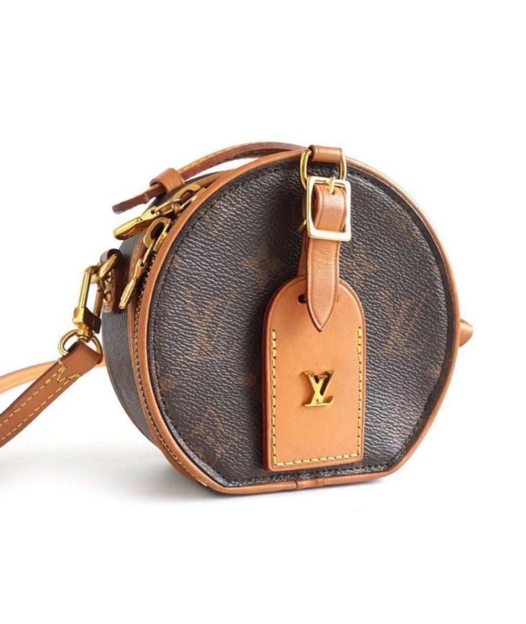 LOUIS VUITTON Коричневая сумка через плечо, фото 5