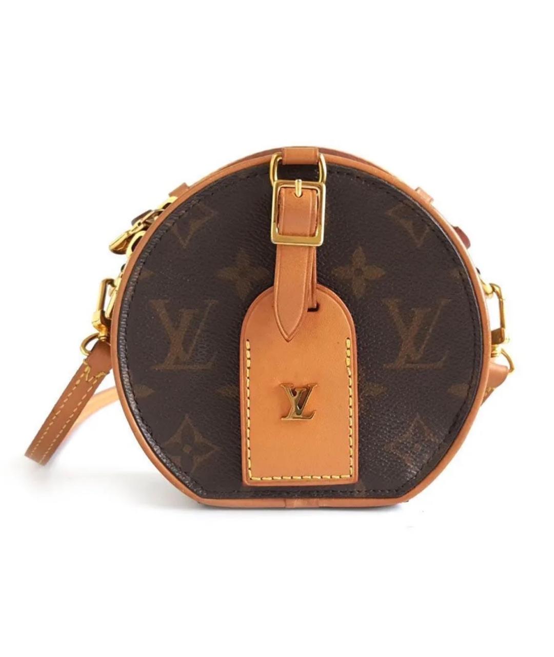 LOUIS VUITTON Коричневая сумка через плечо, фото 9