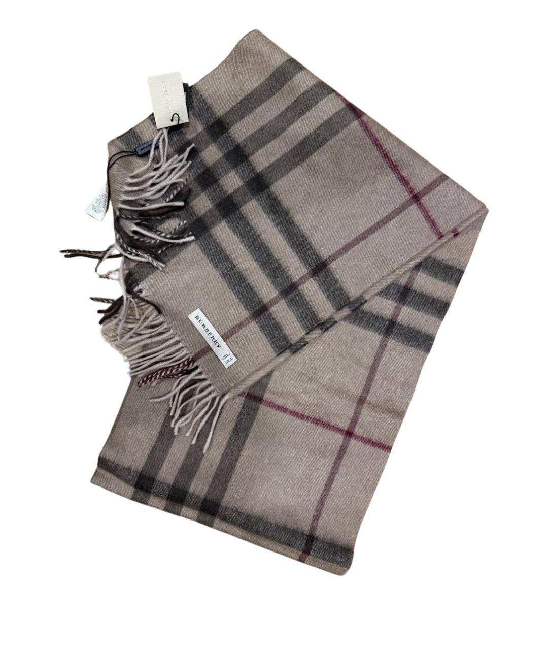 BURBERRY Мульти кашемировый шарф, фото 1
