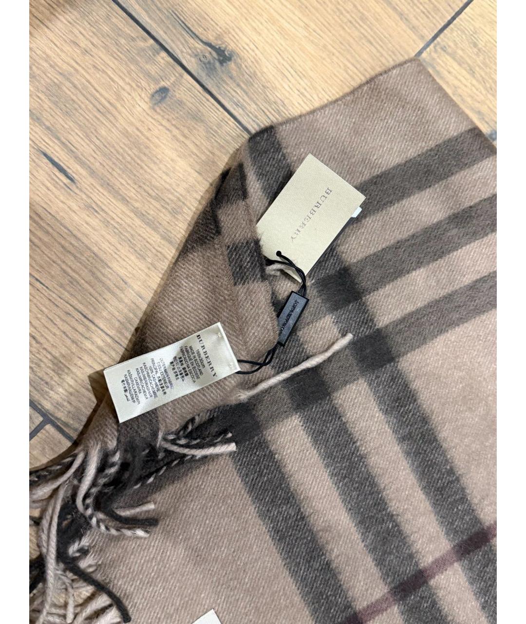 BURBERRY Мульти кашемировый шарф, фото 3