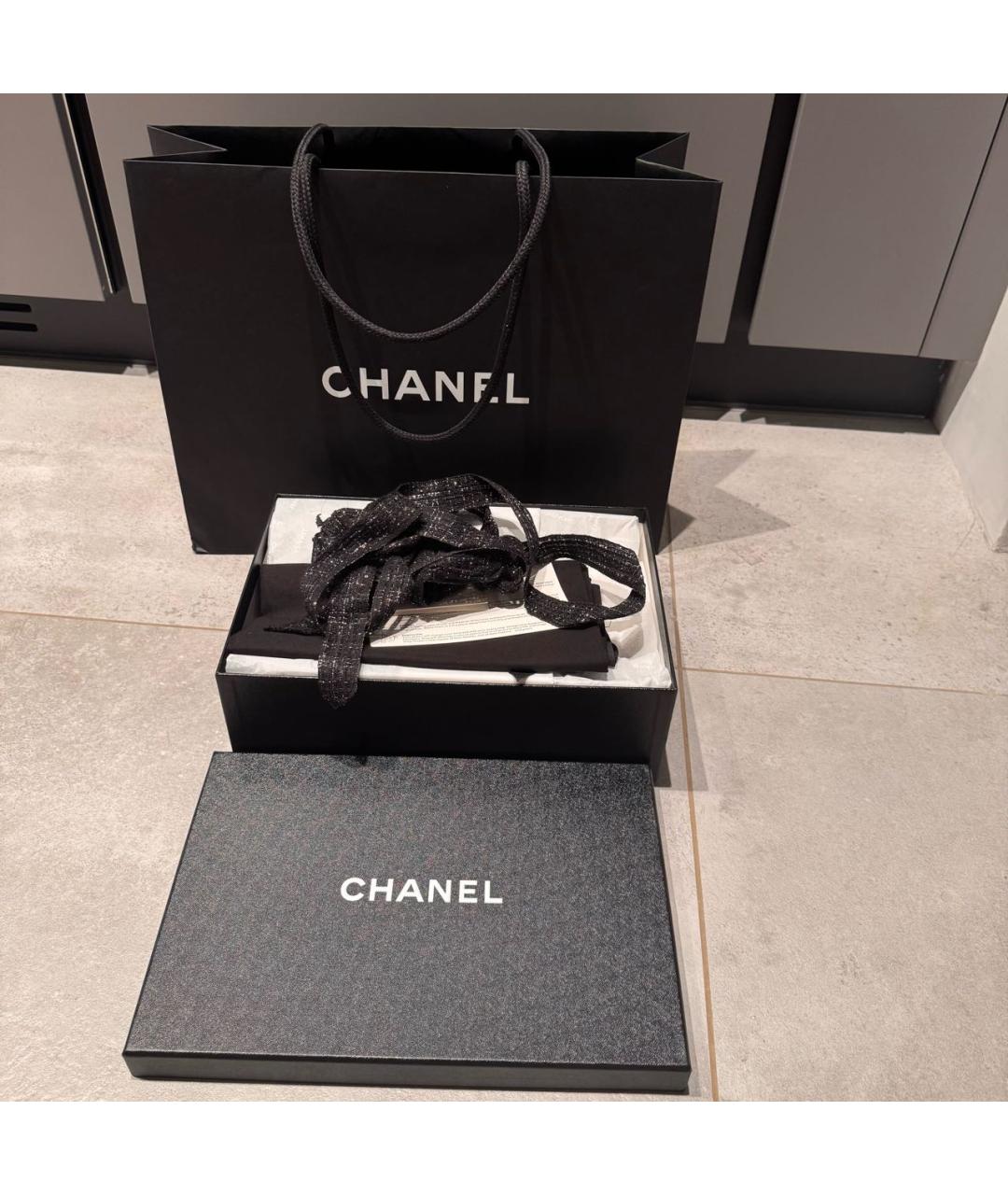 CHANEL Черные замшевые балетки, фото 5