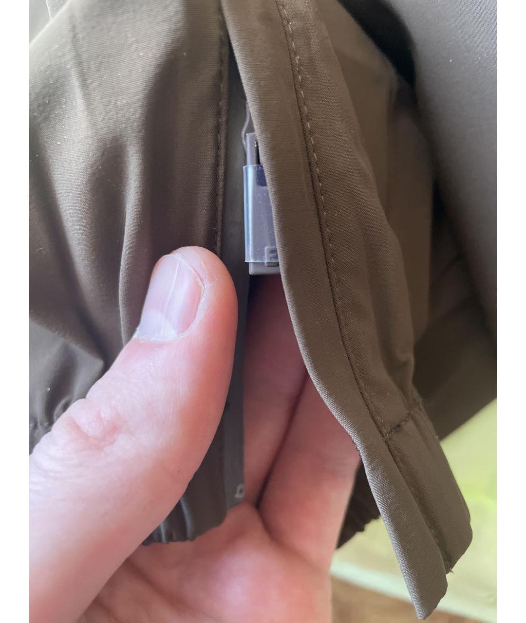 FEAR OF GOD ESSENTIALS Коричневые полиамидовые повседневные брюки, фото 3