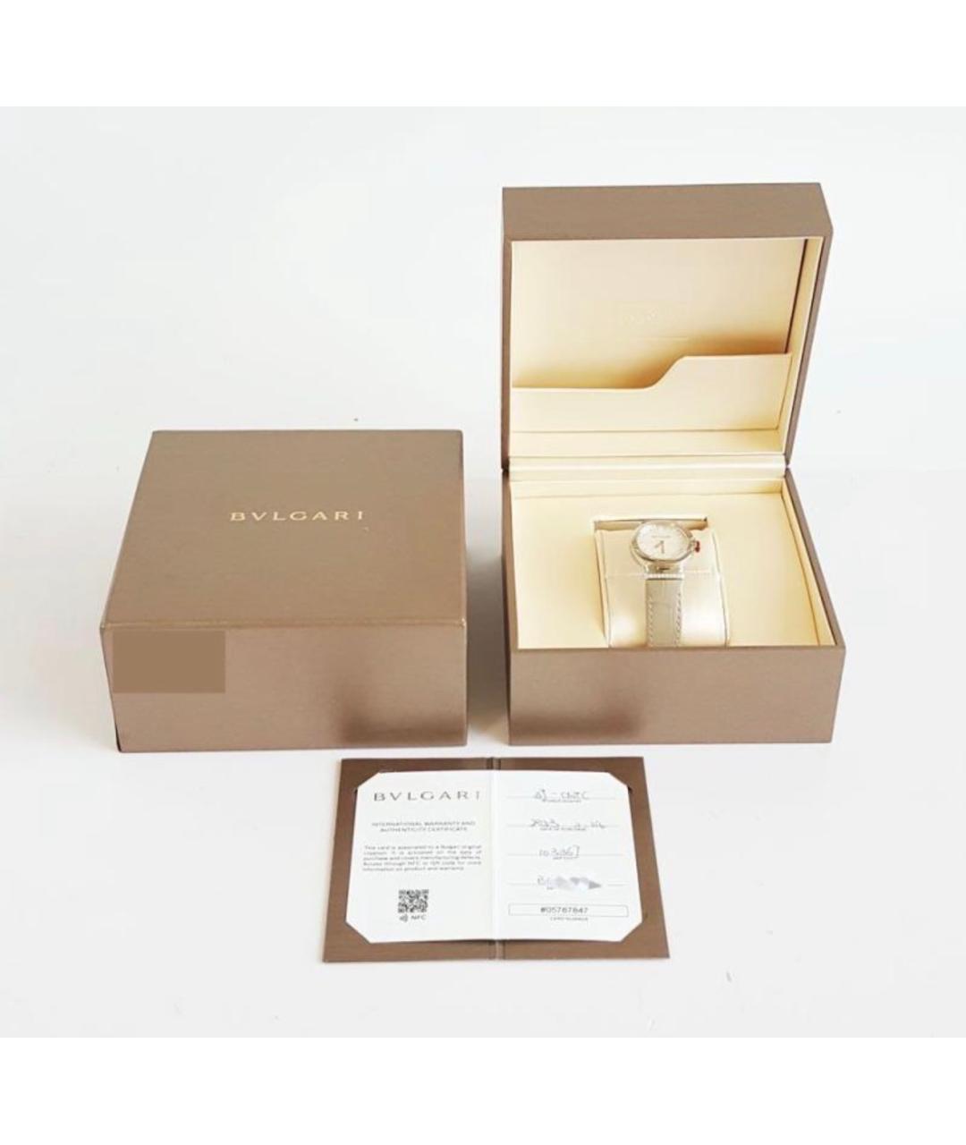 BVLGARI Серебряные часы, фото 2