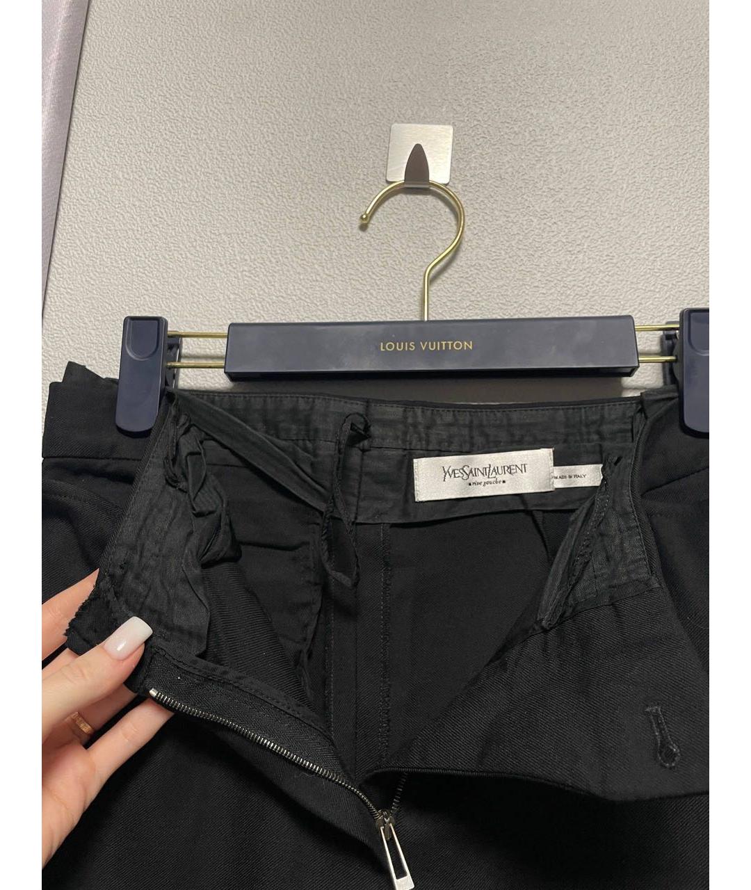 SAINT LAURENT Черный костюм с брюками, фото 4